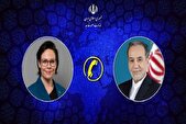 گفت‌وگوی تلفنی وزرای خارجه جمهوری اسلامی ایران و سوئد