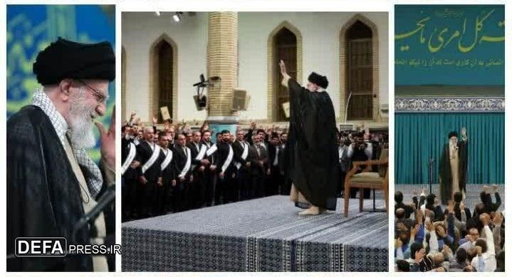 حضور کارگران سیستان و بلوچستان در مراسم دیدار کارگران کشور با رهبر معظم انقلاب