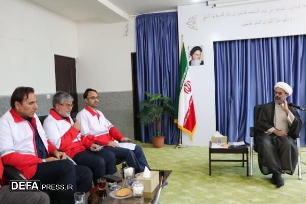 حجت‌الاسلام نوری: فداکاری امدادگران، نشان‌دهنده روحیه ایثار و خدمت بی‌منت است