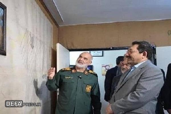 بازدید وزیر صمت از قرارگاه کربلا در خوزستان
