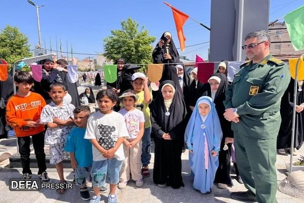 برگزاری پویش «کبوتران سرخ» در آمل