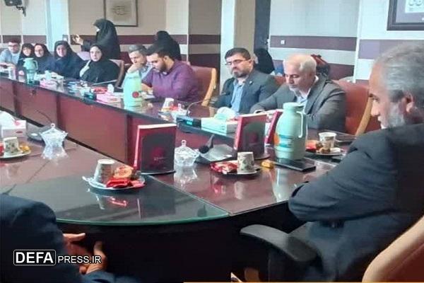 تجلیل از برگزیدگان مسابقه کتابخوانی «نسیم به سوی من وزید» در مازندران+ تصاویر