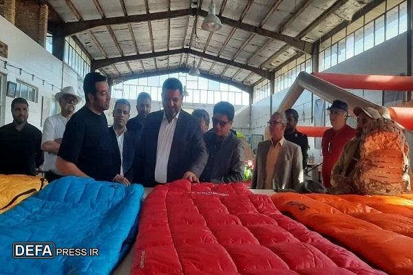 واحد تولیدی چادر و تجهیزات ایزوله در شهرستان کلات افتتاح شد