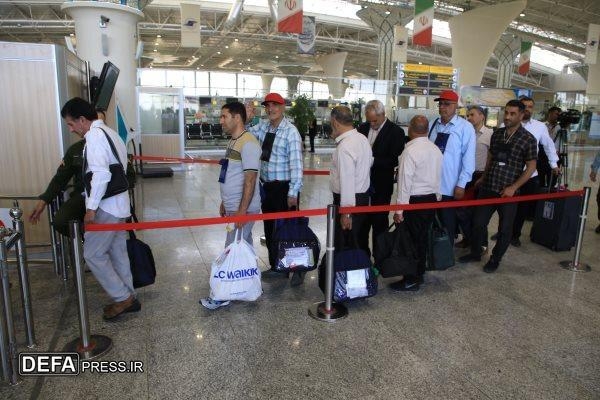شروع عمليات اعزام زائرين سرزمین وحی از فرودگاه اصفهان