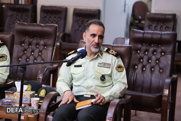 سردار نجفی: مبارزه با اراذل و اوباش اولویت‌های پلیس همدان است