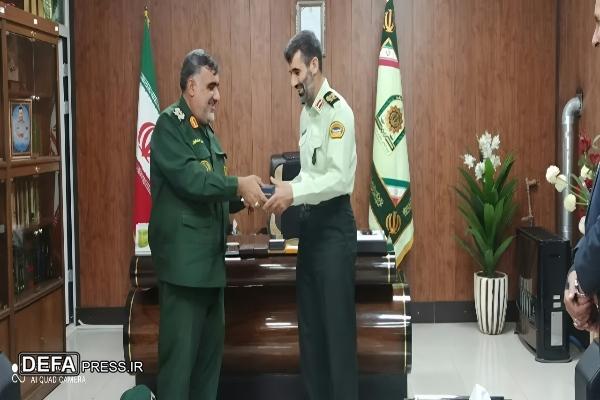 دیدار فرمانده و کارکنان تیپ ۴۸ فتح با فرمانده جدید نیروی انتظامی کهگیلویه و بویراحمد +تصاویر