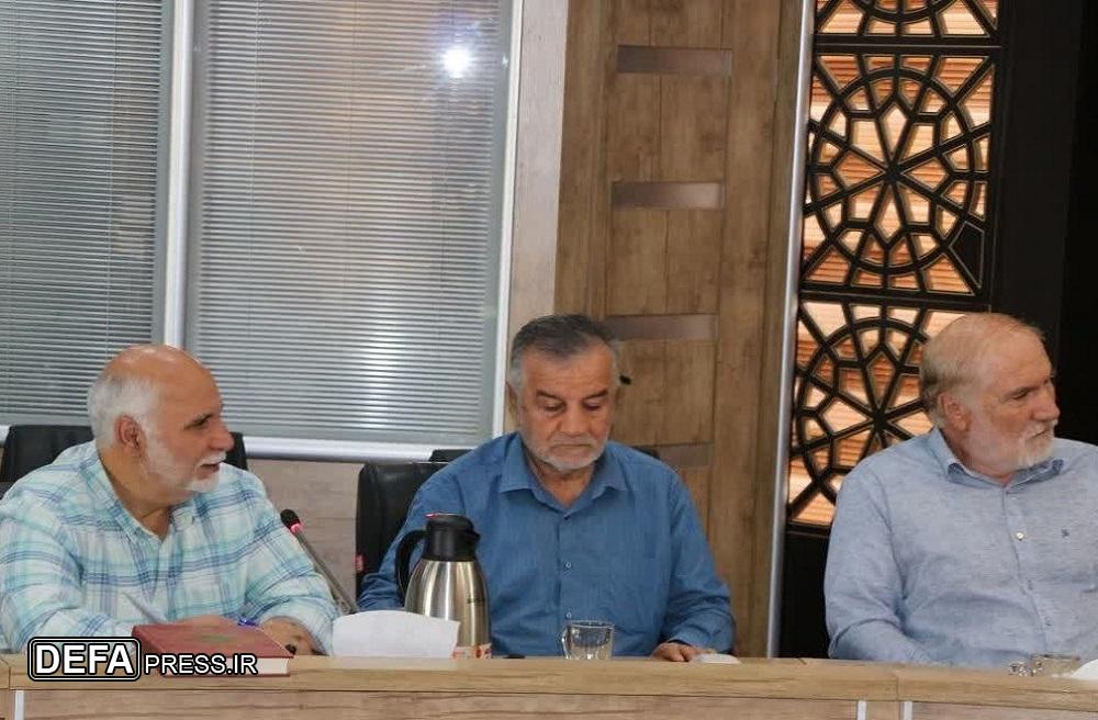 تصاویر/ دیدار صمیمانه یادگاران دفاع مقدس با فرمانده سپاه استان البرز
