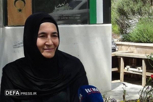 همسر شهید کاروان آزادی غزه، دعوت حق را لبیک گفت