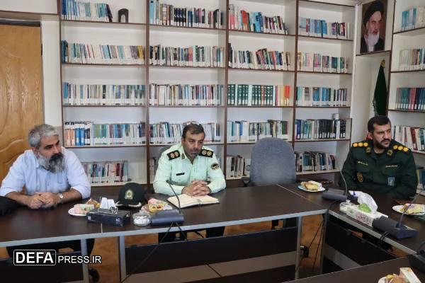 برگزاری جلسه هماهنگی (جانمایی) تدفین شهدای گمنام در مازندران+ تصاویر