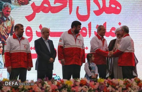کسب مقام برتر کشوری هلال احمر فارس در طرح خدمات یکپارچه نوروزی