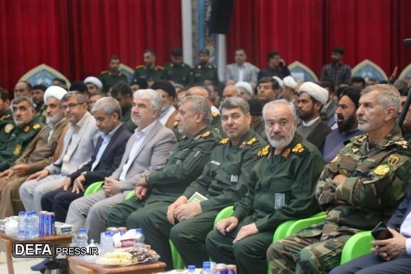 آیین تودیع و معارفه فرمانده سپاه فتح کهگیلویه و بویراحمد + تصاویر