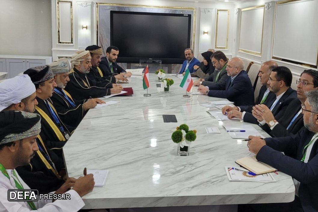 قالیباف با همتایان عمانی و الجزایری خود دیدار کرد