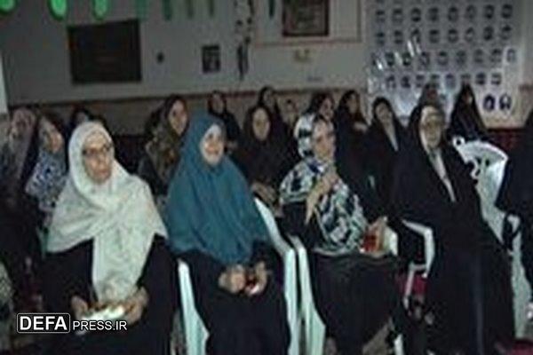 گردهمایی بانوان شاهد در حسینیه شاهد گرگان