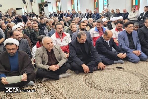 مراسم بزرگداشت آیت‌الله بهجت (ره) در فومن برگزار شد