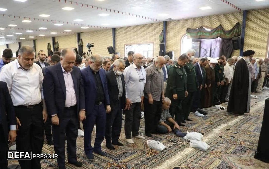 حضور پرشور فرماندهان عالی‌رتبه سپاه و پیشکسوتان در بیست‌وهشتمین گردهمایی یادگاران دفاع‌مقدس استان البرز
