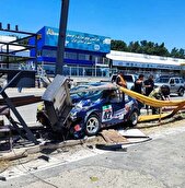 درگذشت عکاس ورزشی در سانحه پیست اتومبیل‌رانی