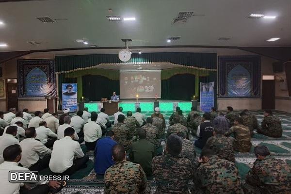برگزاری مراسم گرامیداشت شهید جمهور در ستاد انتظامی خراسان‌جنوبی