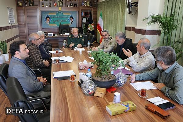برگزاری یکصد و سی‌وهفتمین جلسه کمیسیون آموزش و پژوهش دفاع مقدس در البرز