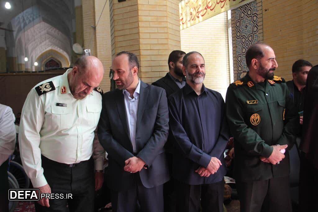 تصاویر/ مراسم اولین سالگرد شهادت رئیس‌جمهور شهید «رئیسی» در کرج برگزار شد