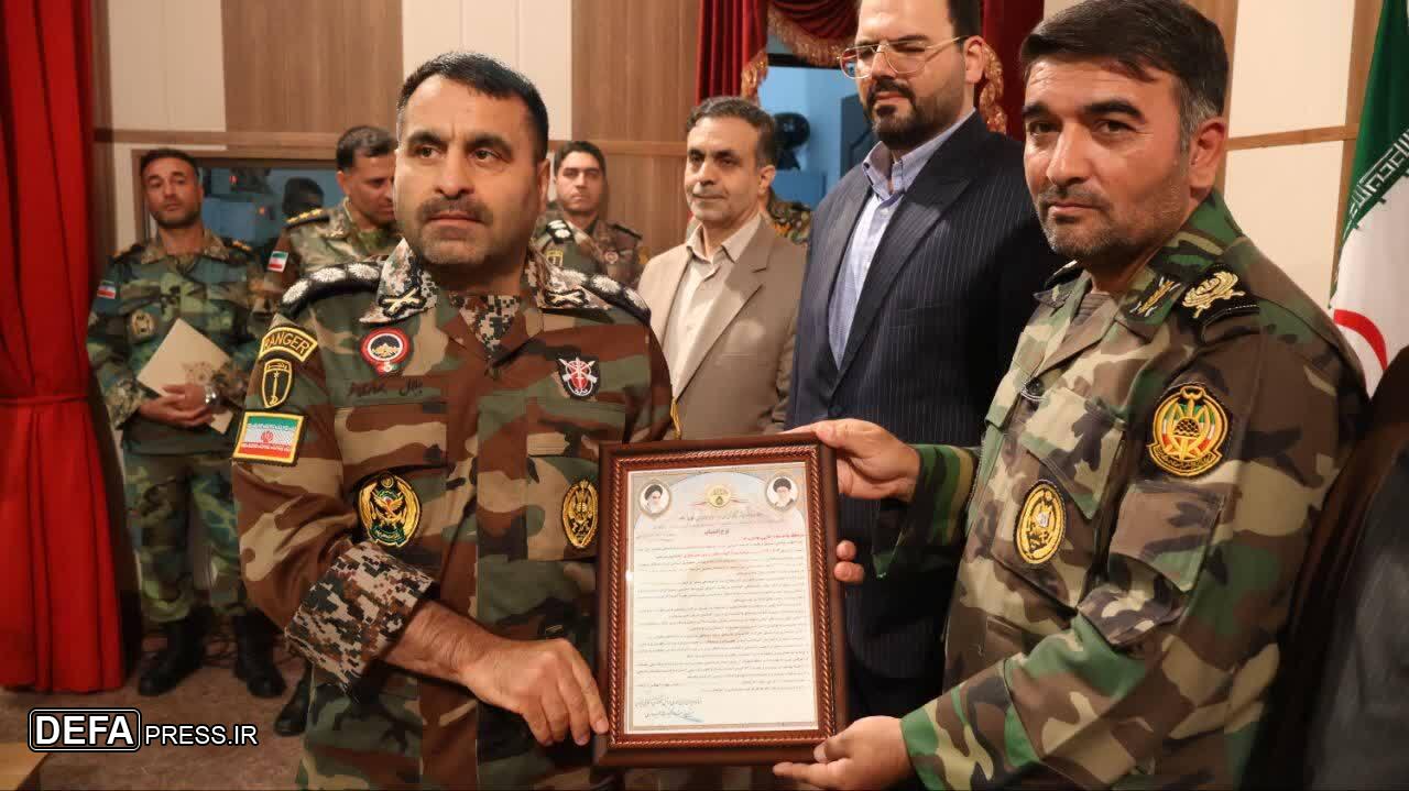سرهنگ «بهاری‌فر» فرمانده تیپ ۱۱۶ مکانیزه هجومی قزوین شد + تصاویر