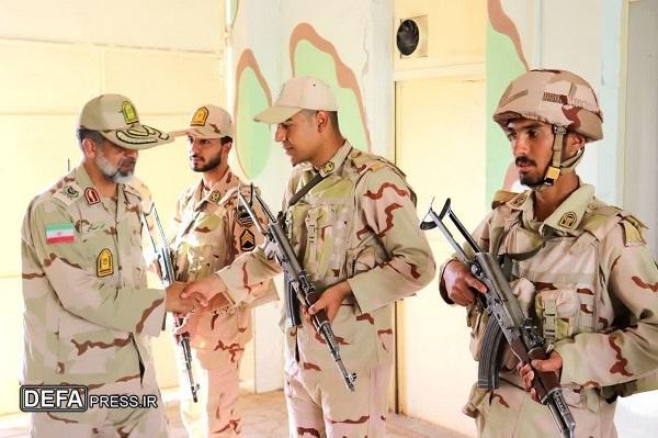 بازديد سرداراسدالهی از پروژه انسداد مرز و حوزه استحفاظی هنگ مرزی تایباد