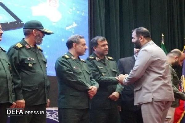 رتبه‌های برتر سپاه قدس گیلان در همایش «مدار امید»