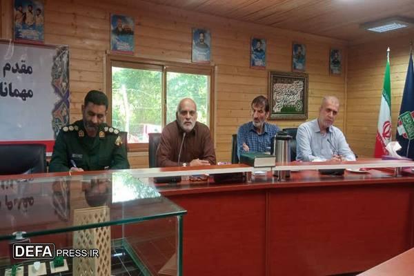 جلسه تبیین نقش گردان انصارالحسین (ع) لشکر ویژه ۲۵ کربلا در دوران دفاع مقدس