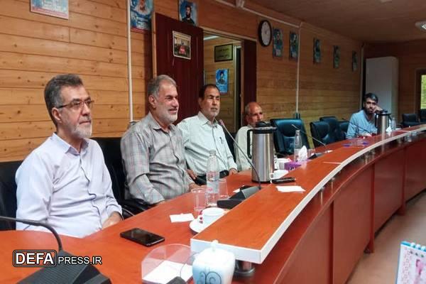 جلسه تبیین نقش گردان انصارالحسین (ع) لشکر ویژه ۲۵ کربلا در دوران دفاع مقدس