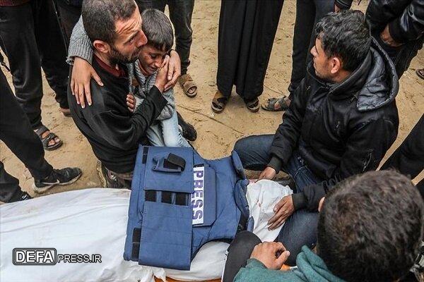 شهادت ۵ خبرنگار فلسطینی در حملات رژیم صهیونیستی به غزه