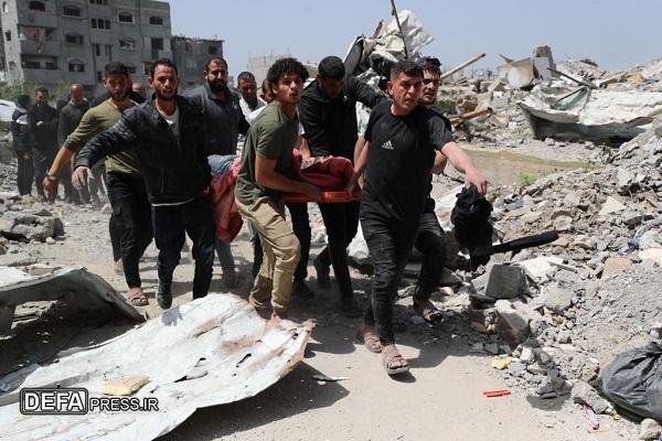 شهادت ۲۳ فلسطینی از بامداد دوشنبه در غزه
