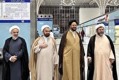 نمایندگان آیات عظام و مراجع تقلید وارد مدینةالنبی (ص) شدند+ تصاویر