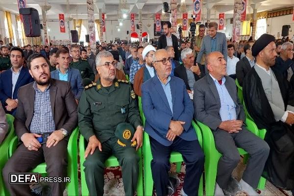 اولین سالگرد شهدای خدمت در یاسوج برگزار شد + تصاویر