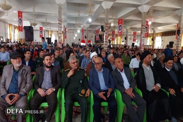 اولین سالگرد شهدای خدمت در یاسوج برگزار شد + تصاویر