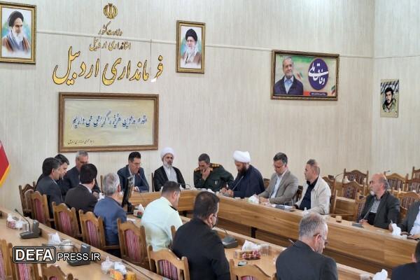 اهتمام بر برپایی باشکوه گرامیداشت روز سوم خرداد در تمام شهرستان‌های اردبیل