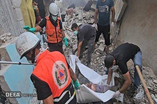 حمله به اقامتگاه آوارگان فلسطینی؛ شنیده شدن صدای انفجارهای مهیب در غزه