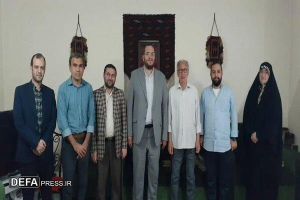 قلم وقلب ترکمن،گرامیداشت استاد جرجانی در هفته هنر انقلاب