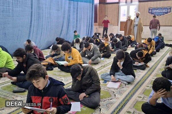برگزاری آزمون منطقه‌ای «لیگ جهاد تبیین» دانش‌آموزی