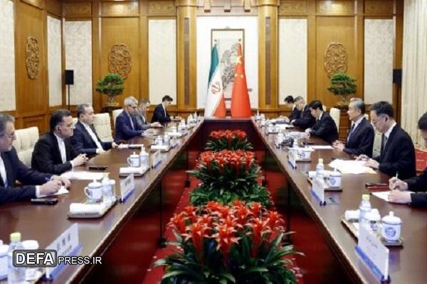 وزیر خارجه چین: ایران شریک راهبردی ما در غرب آسیا است