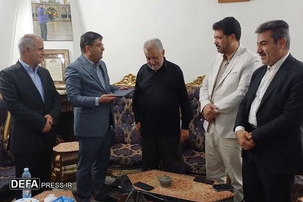 دیدار استاندار چهارمحال و بختیاری با خانواده معظم سردار شهید سیدمهدی موسوی