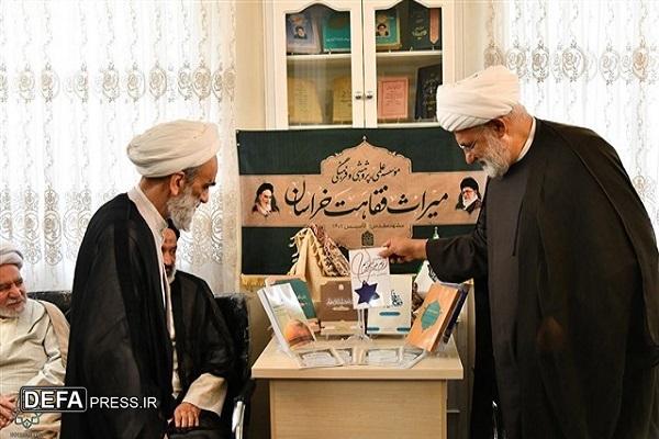 رونمایی از ۸ اثر جدید مرتبط در مؤسسه میراث فقاهت خراسان