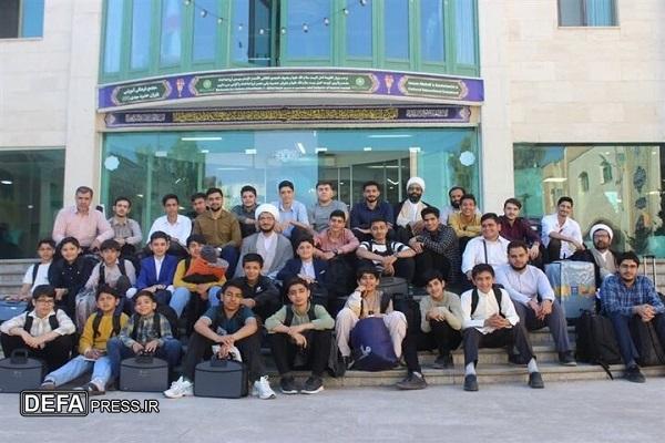 هم‌خوانی اعضای تیم ملی قاریان نونهال ایران