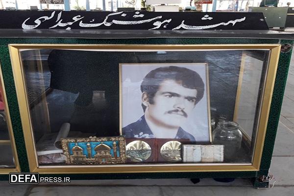 مادر شهید «هوشنگ عبداللهی» به فرزند شهیدش پیوست