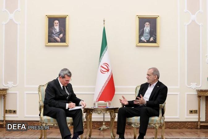 پزشکیان: تقویت همکاری‌های ایران و ترکمنستان، تضمین‌کننده رفاه و امنیت دو ملت است
