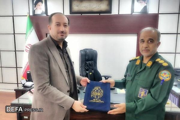 دیدار مدیرکل حفظ آثار دفاع مقدس و مقاومت خراسان جنوبی با رئیس سازمان مدیریت و برنامه‌ریزی استان