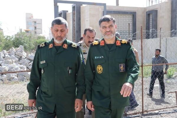 حضور جانشین فرمانده سپاه امام رضا علیه‌السلام در موزه دفاع مقدس و مقاومت خراسان رضوی+ تصاویر