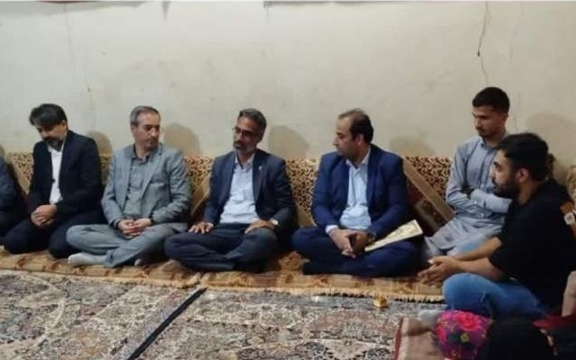 دیدار رئیس دانشگاه آزاد اسلامی استان سیستان و بلوچستان با مادر شهید امیرمحمد رضوانی‌نیا