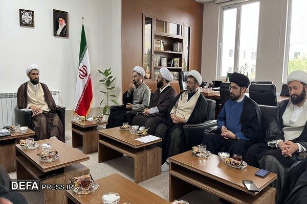 جلسه برنامه ریزی کمیته طلاب و روحانیت کنگره ۴۰۰۰ شهید استان گلستان