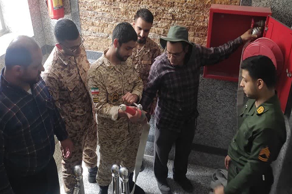 برگزاری دوره ایمنی برای کارکنان و سربازان وظیفه شاغل در حوزه دفاع مقدس خوزستان
