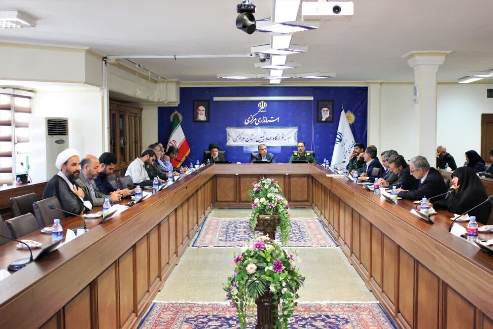 تصاویر/ نشست قرارگاه جهاد تبیین استان مرکزی