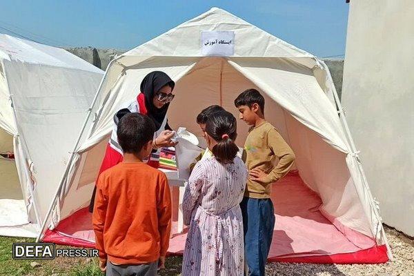 نذرخدمت‌ هلال‌ احمر بندر ترکمن به ۲۵۰ نفر از روستائیان